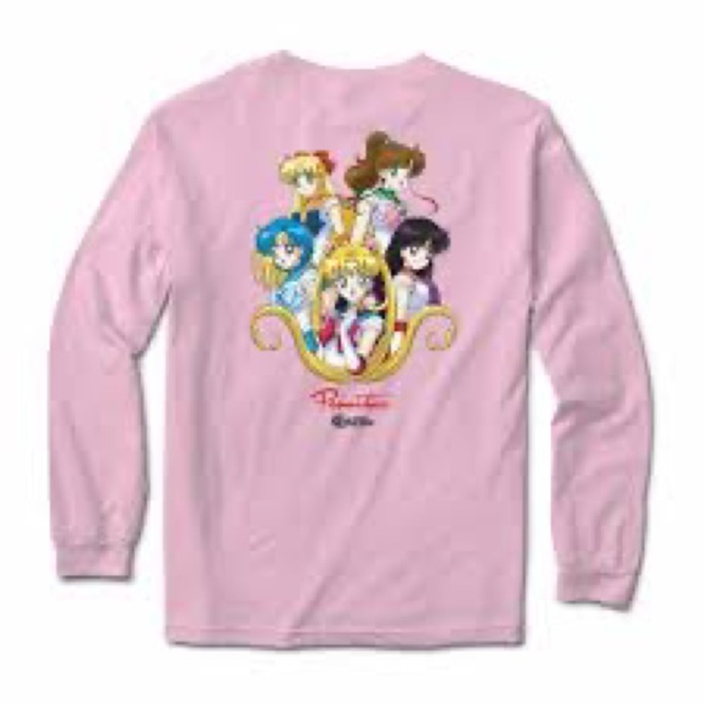 Primitive - SAILOR MOON long sleeve Tee SOLD OUT ONLINE - Picture 2 of 4